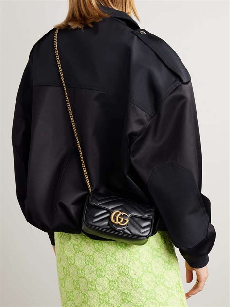 gucci marmont mini tan|Gucci Marmont mini quilted bag.